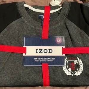 Izod men’s lounge set New size M